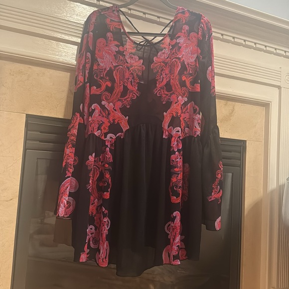 Free People Printed Symphony Smock Dress - Picture 5 of 10